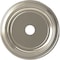 Ekena Millwork Traditional PVC Medallion (Canopies up to 13 1/2"), 22"OD x 3 1/2"ID x 1 1/2"P, Bright Coat Chrome CMP22TRBCR - alternate 1